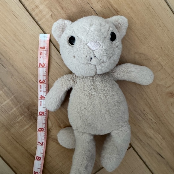 Jellycat Beige Kitten Stuffed Animal - Picture 4 of 4